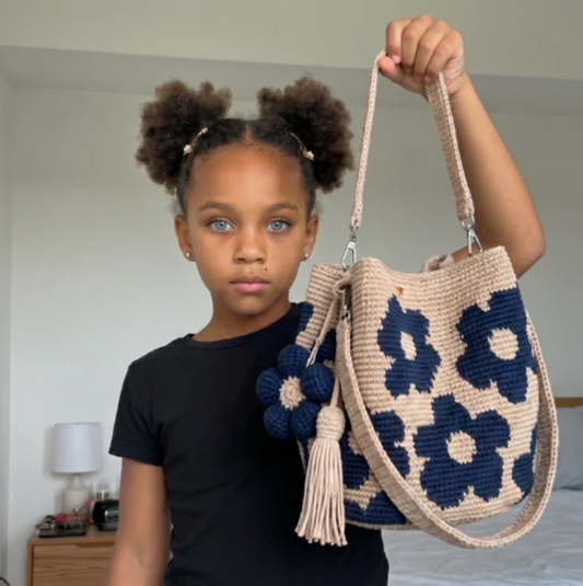 Crochet Flower Bag