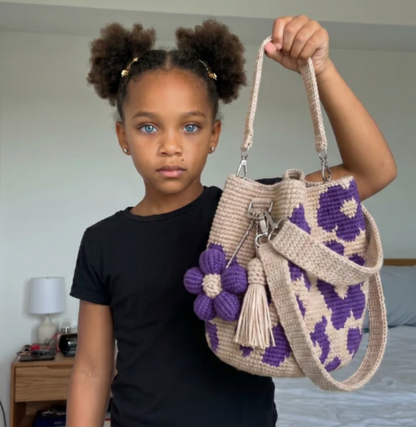 Crochet Flower Bag