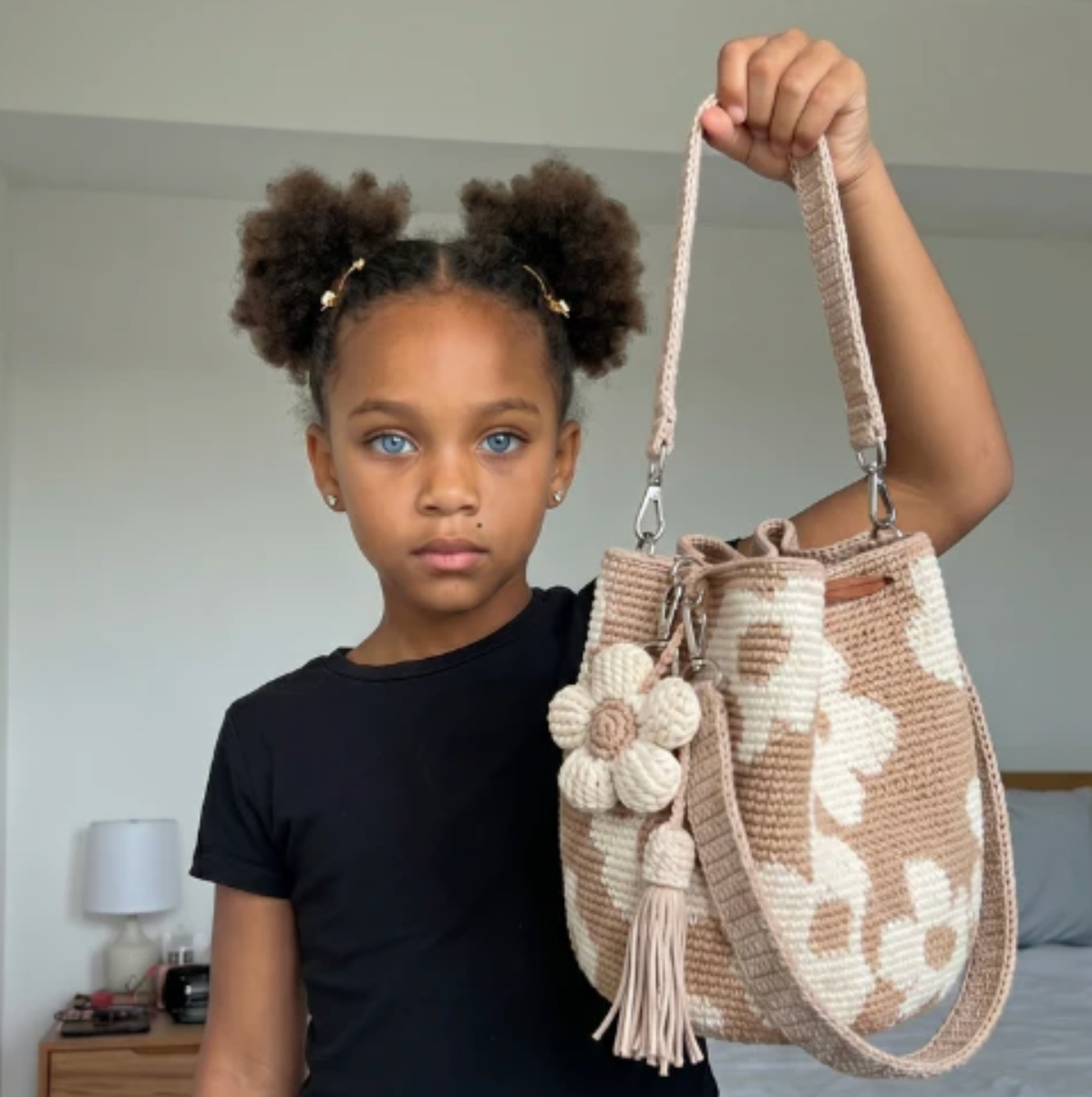 Crochet Flower Bag