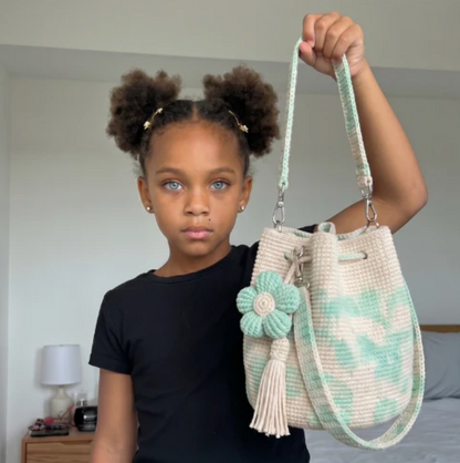 Crochet Flower Bag